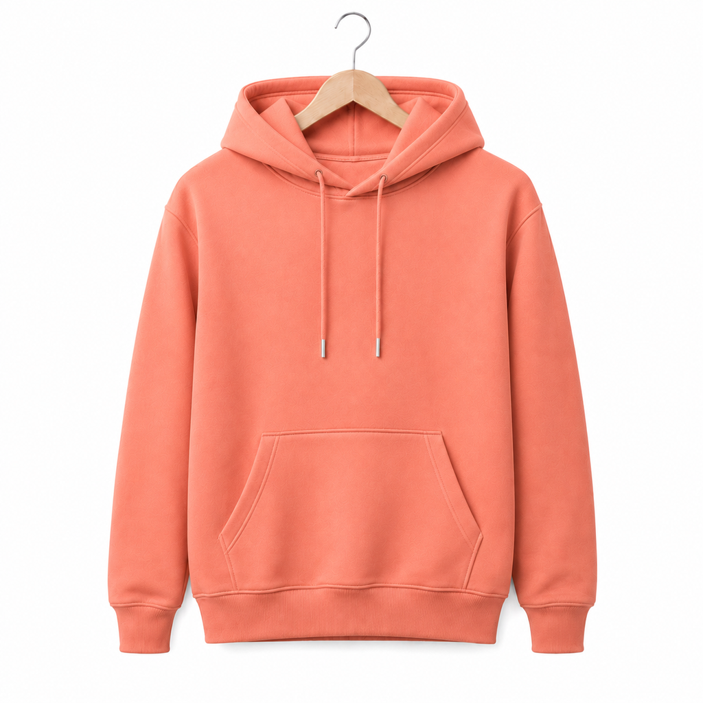 Hoodie Classic — Salmón Coral