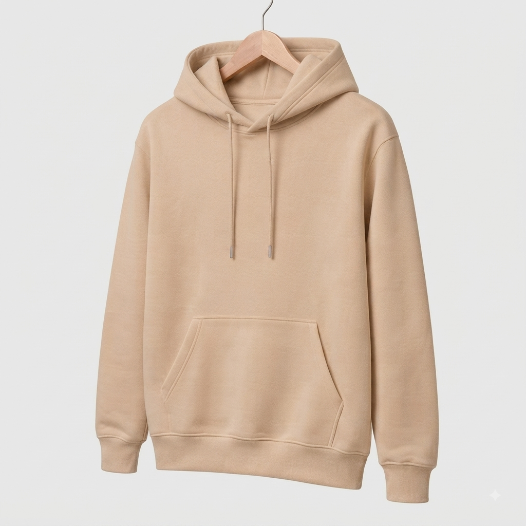 Hoodie Classic — Beige Arena