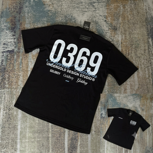 Camiseta Undergold Negra Design Studio