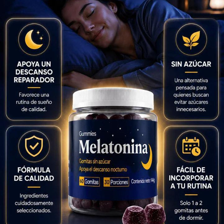 Melatonina MoonSleep Gummies