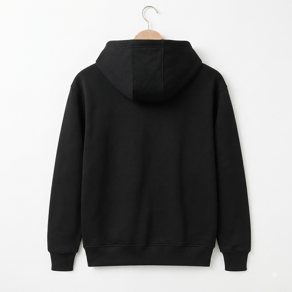 Hoodie Classic —	Negro Onyx