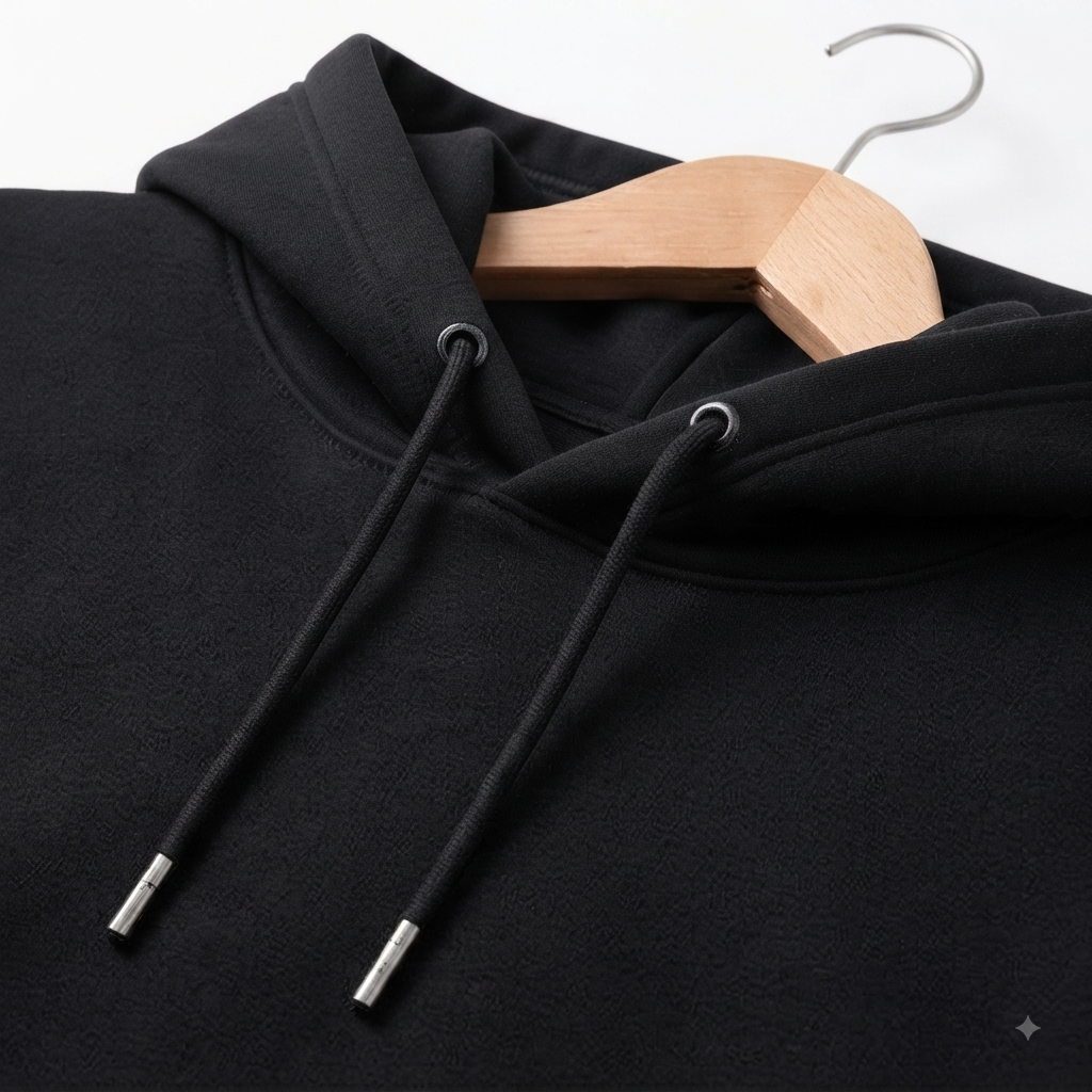Hoodie Classic —	Negro Onyx