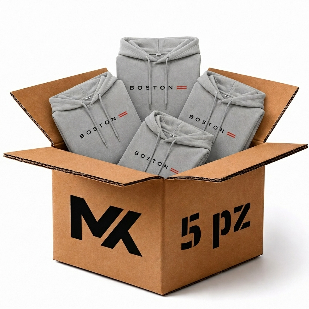 Hoodie Boston Gris Grafito - 5pz