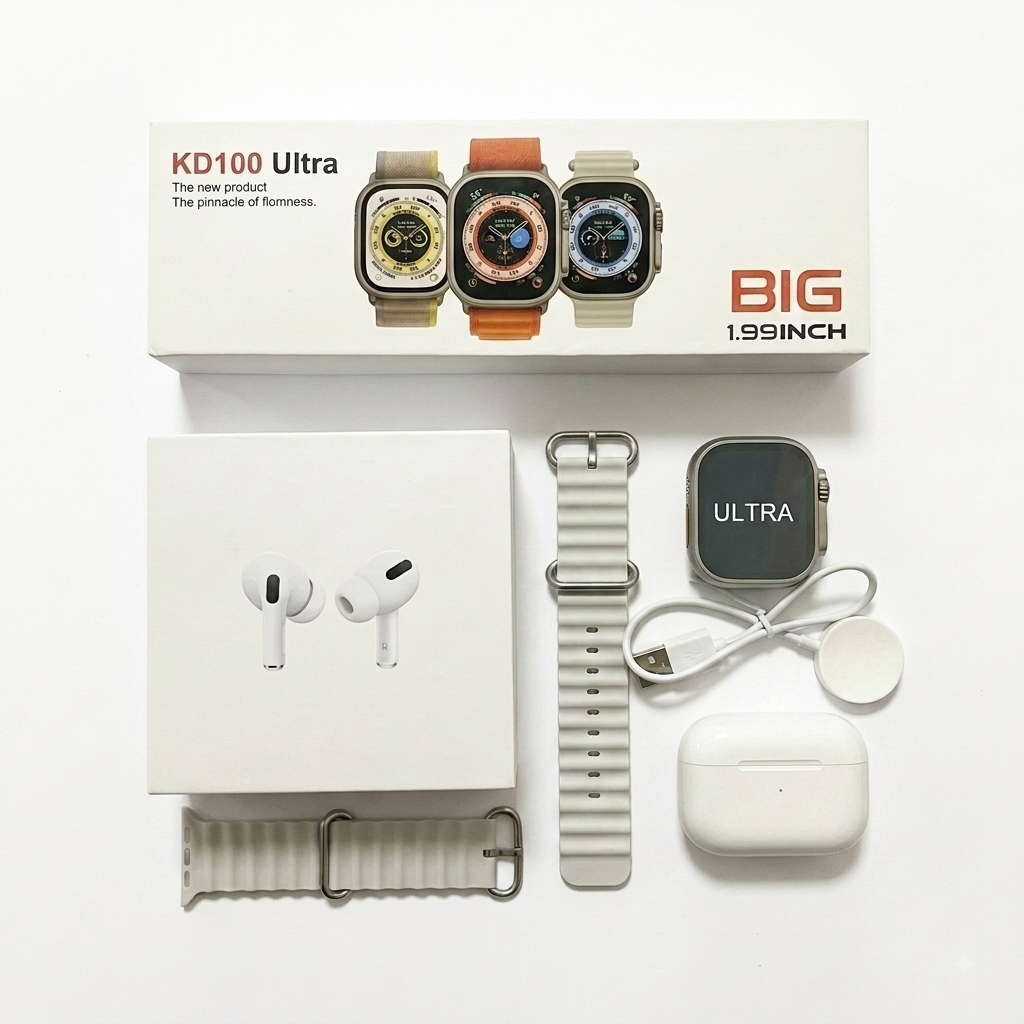 Combo Smartwatch Ultra + AirPods Pro