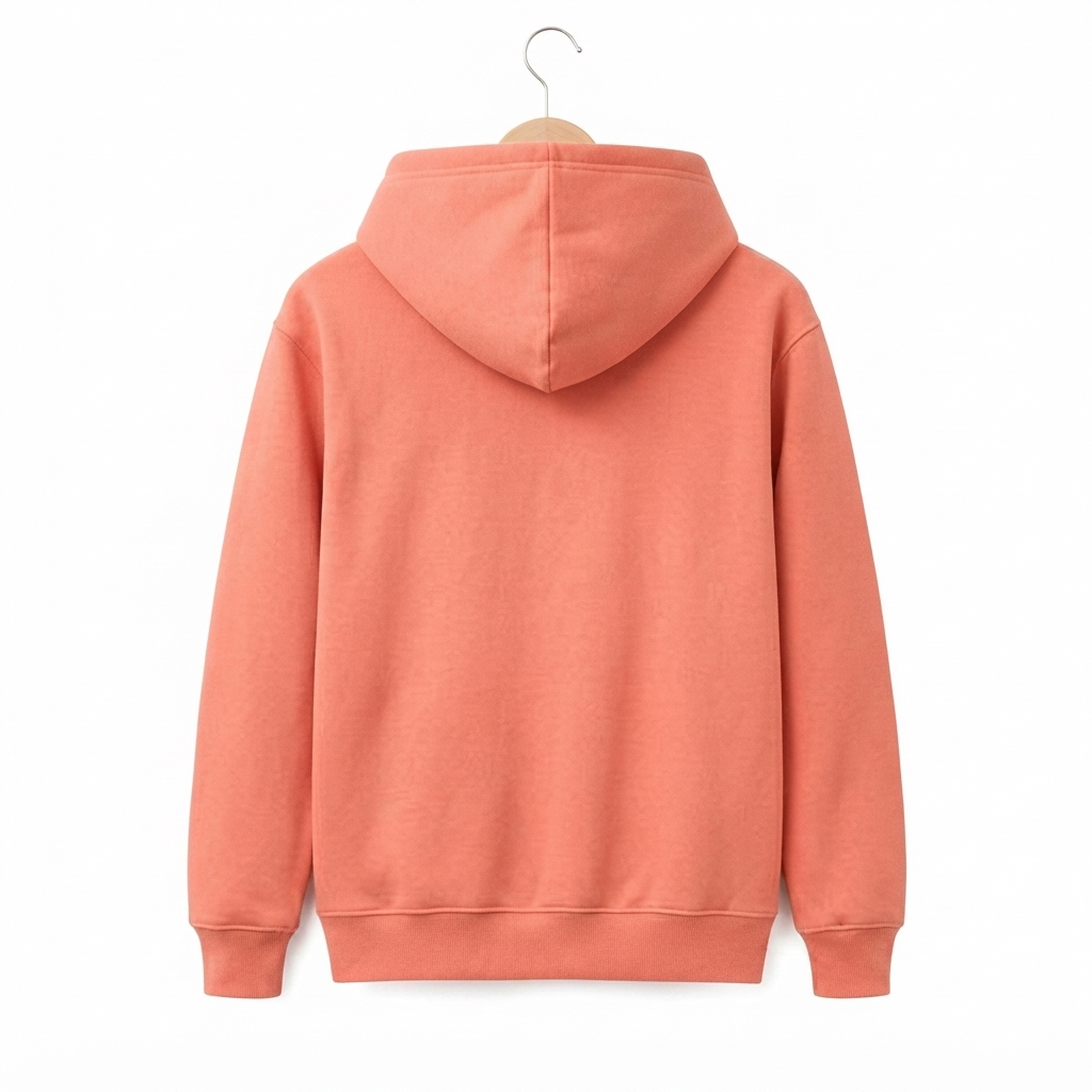 Hoodie Boston —	Salmón Coral