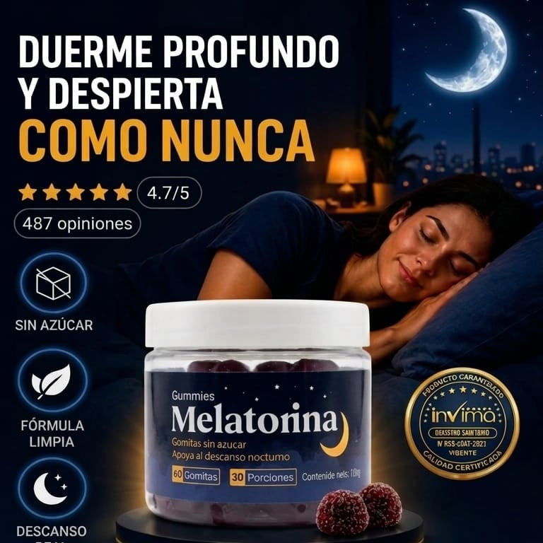 Melatonina MoonSleep Gummies