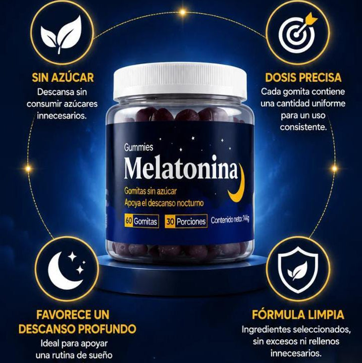 Melatonina MoonSleep Gummies