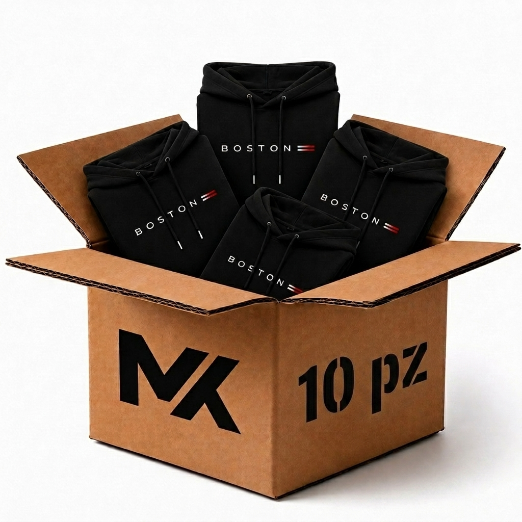 Hoodie Boston Negro Onyx - 10pz