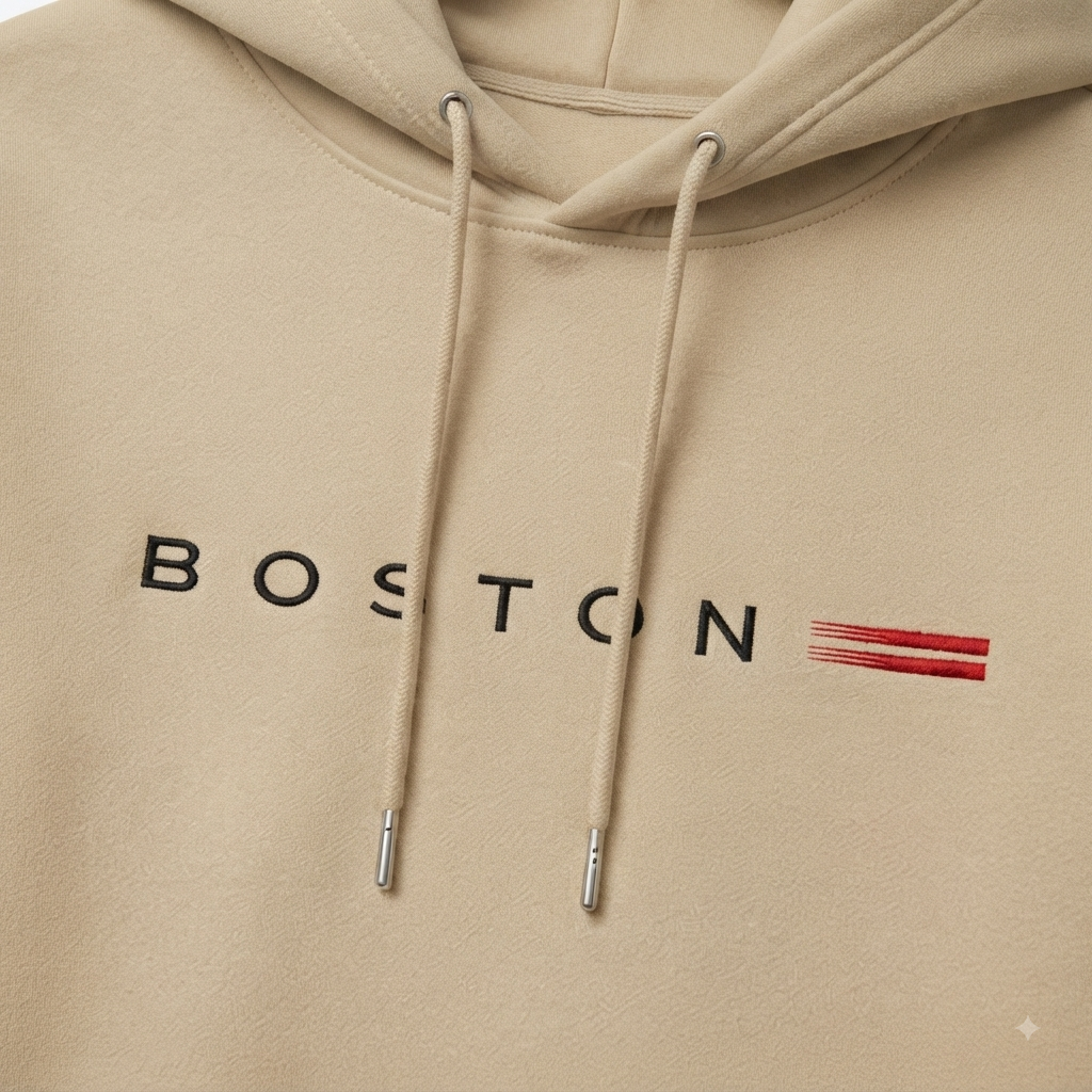 Hoodie Boston —	Beige Arena